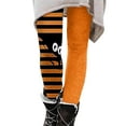 thumbnail image 1 of Gibobby Leggings de Invierno para Mujer Leggings de entrenamiento para mujer, pantalones de bloque de color con ojos de Halloween, cálidos, y elásticos(Naranja,M), 1 of 5