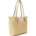 thumbnail image 3 of Michael Kors Womens Jet Set Item East/West Top Zip Tote Buttermilk One Size MK Signature, 3 of 5