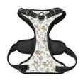 thumbnail image 2 of No Pull Dog Harness For Medium Dogs Easy Walk Dog Vest Adjustable Collars Harnesses & Leashes Set Breathable Oxford Outdoor Walking Safety Reflective Strip Cute Babies Child Doodle Pattern, 2 of 9