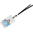 thumbnail image 2 of Advantus 36" Deluxe Breakaway Neck Lanyard with Badge Clip - 24 / Box - 36" Length - Black - Nylon, 2 of 3