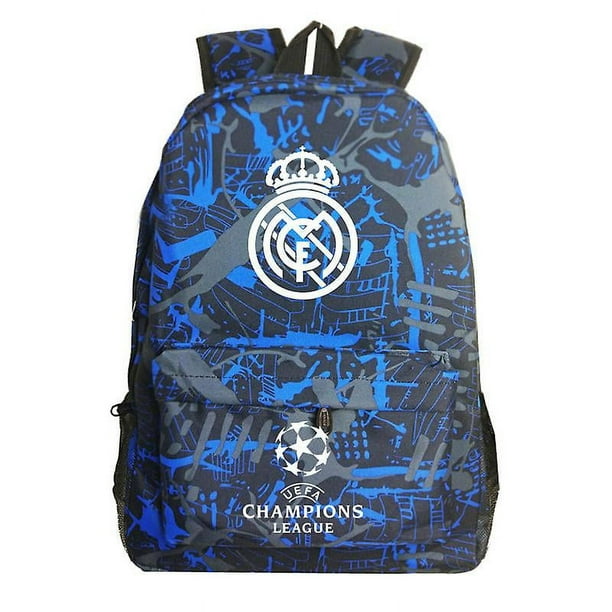 Graffiti Real Madrid Uefa Champions League Bolso De Hombro Mochila para Fanaticos Mochila para Estudiantes Bolsa De Almacenamiento Walmart en linea