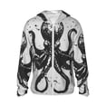 thumbnail image 2 of Lsque Abstract Ink Octopus UPF 50+ Lightweight Sun Protection Men's Women's Long Sleeve Shirt, Hoodie Performance -X-Large, 2 of 9