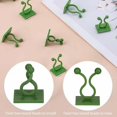 thumbnail image 4 of 100 clips para plantas, clips invisibles para plantas, clips autoadhesivos para plantas de jardín, clips para decoración del hogar, fijación de cables, organizador de cables, 4 of 5