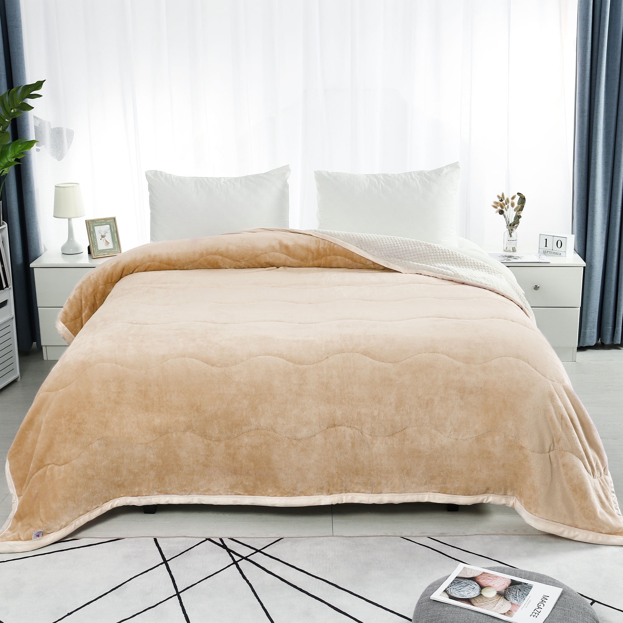 Details about   Duvet Comforter Blankets Bedding Sheet Thick Warm Blanket Winter Bed Soft Covers 