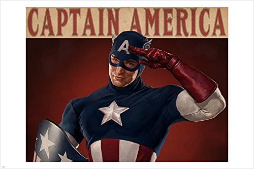 vintage captain america action figure