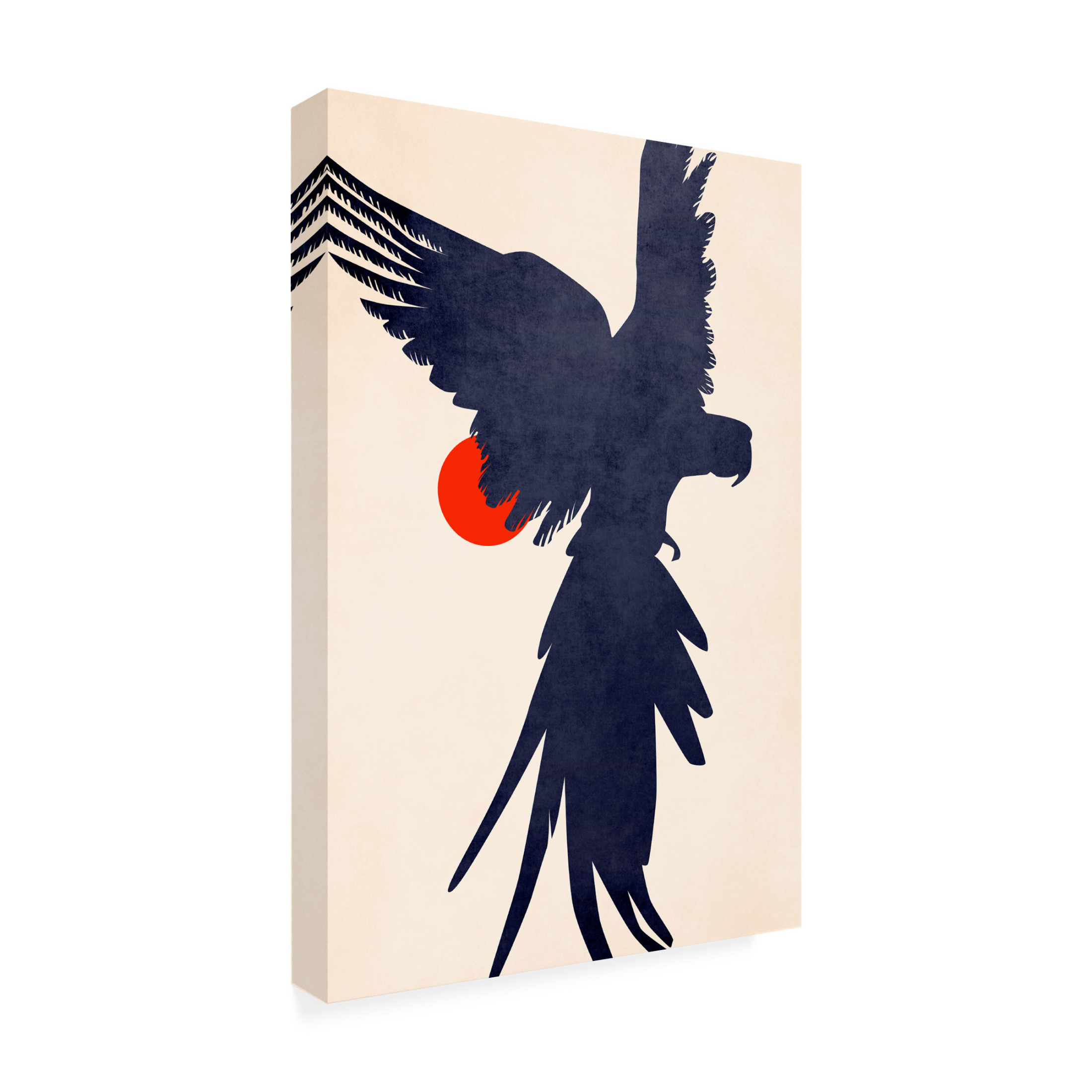 Trademark Fine Art Kubistika Parrot Canvas Wall Art