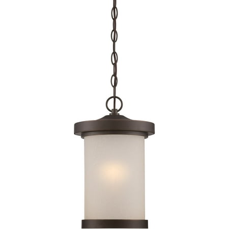 

Outdoor Pendant 1 Light With Mahogany Bronze Finish Omni Bulb Type 9 inch 9.8 Watts