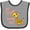 Heather and Black, variant on Inktastic My Pops Loves Me Cute Giraffe Boys or Girls Baby Bib
