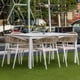 thumbnail image 5 of Silla Sicilia Exterior Aluminio Textilene Beige Blanco, 5 of 6