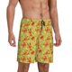thumbnail image 2 of Balery Crab Lobster Pantalones cortos de pijama de punto de algodón para hombre con cinturilla y bolsillos-X-Large, 2 of 6
