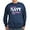 Navy, variant on CafePress - Proud Navy Grandma Sweatshirt (Dark) - Classic Crew Neck Sweatshirt