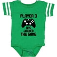 thumbnail image 3 of Inktastic Player 3 Has Joined the Game Boys or Girls Baby Bodysuit, 3 of 5