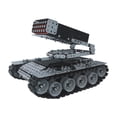 thumbnail image 3 of Tank Puzzle Assembled Stainless Steel Building Block Toy Set Designed For Children, 3 of 6