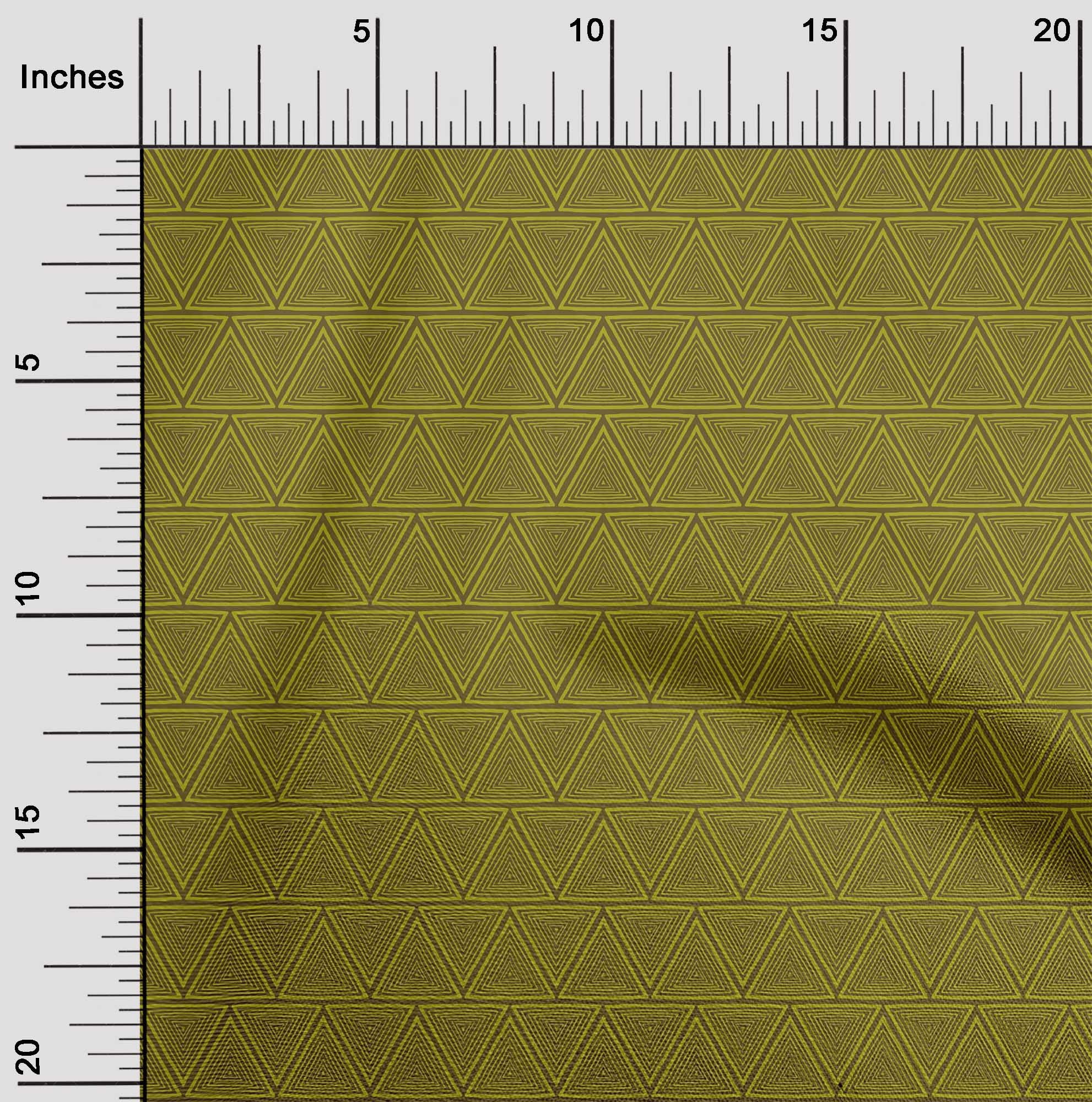 PRINTED TRIANGLE POLYESTER/VISCOSE | – Wir Leben  Produktbild-Vorschau 2