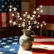 thumbnail image 5 of Adornos de estrellas patrióticas | Rama ornamental para festivales navideños | Decoración para fiestas en interiores y exteriores: macetas, centros de mesa y eventos temáticos, 5 of 6
