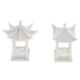 thumbnail image 1 of Mini Octagonal Pavilion Model White 2Pack 10In, 1 of 9