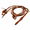 Tan Teal, variant on Challenger USA Horse Western Tack Leather Rawhide Romal Reins 66RT36RD
