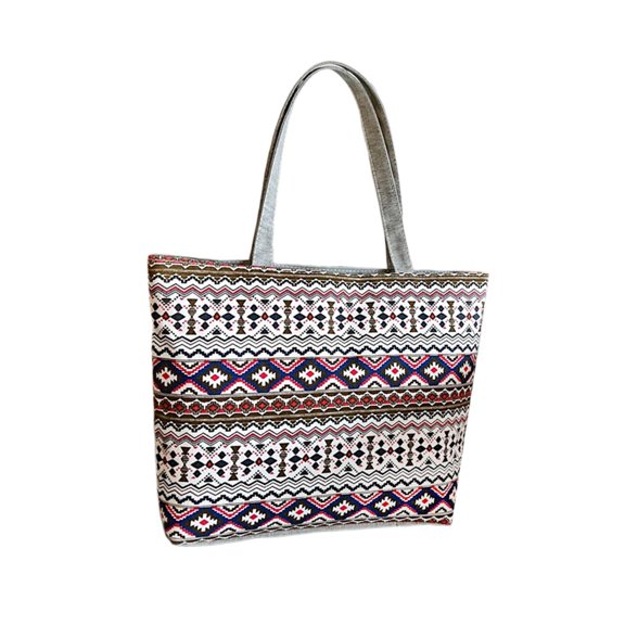 Yunhgft Embroidery Shoulder Bag Fashion Tote Bag Womens Handbag Travel Shoulder Bag Lady Style B