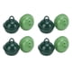 thumbnail image 5 of 20 cascabeles navideños de metal ecológicos, duraderos, de color verde militar y verde oscuro, para fiestas, bodas y Navidad., 5 of 14