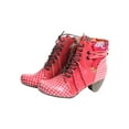 thumbnail image 2 of TMA EYES Polka Dot Leather Women Boots with Moccasin Hand Stitching, 2 of 6