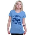 thumbnail image 4 of Dont Like Dogs or You Funny Pet Women's T Shirt Ladies Tee Brisco Brands 3X, 4 of 6