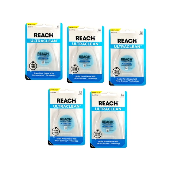 Reach Ultraclean Floss, 30 Yards each (Value Pack of 5)