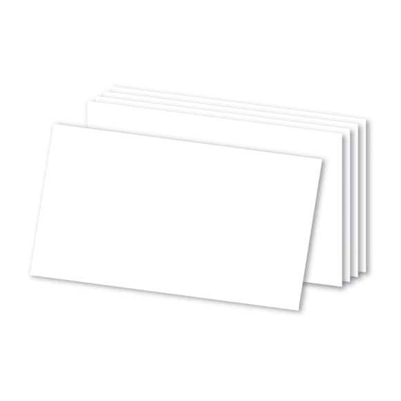 5x7 Index Cards Blank