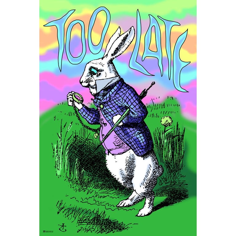 Alice In Wonderland Hookah Poster