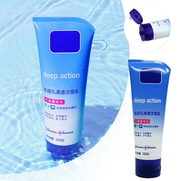 LLQkigsxse Fresh Soy Face 100g Pore Clearing Transparent Facial Cleanser Deep Cleansing & Moisturizing Wash for All Skin Types