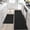 Black, variant on Kitchen Mats for Floor 2PCS, Kitchen Rugs Non-Slip Washable, Kitchen Runner Rug Absorbent and Stain Resistant, Floor Mat for Kitchen, Laundry & Sink, 20"x30"+20"x48", Beige