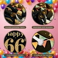 thumbnail image 4 of Golden Theme Happy 66th Birthday Banner Royal Crown Design 66th Birthday Display Balloon Decor Star Pattern Birthday Party Backdrop for 66th Birthday Party Adult Birthday Celebration Luxury Event, 4 of 9