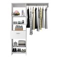 thumbnail image 4 of TUHOME Manchester 150 Closet System  Engineered Wood Closet Systems in  White, 4 of 9
