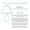 thumbnail image 3 of Slant Deep Cone Hardback Lampshade with Washer Fitter, Egg, 3 of 3