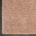 thumbnail image 5 of Nourison Malibu Shag Solid Shag Blush 3'11" x 5'11" Area Rug, (4' x 6'), 5 of 10