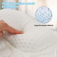 thumbnail image 6 of Deago Bath Pillow Luxury Bathtub Pillow for Tub Neck and Back Support, Ergonomic Tub Pillow for Bath with 4D Air Mesh and 6 Strong Suction Cups, Great Spa Gifts Bathtub Accessories, 6 of 9