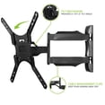 thumbnail image 4 of Soporte de pared Kanto M300 Full Motion para televisores de 26 a 55 pulgadas, color negro, 4 of 5