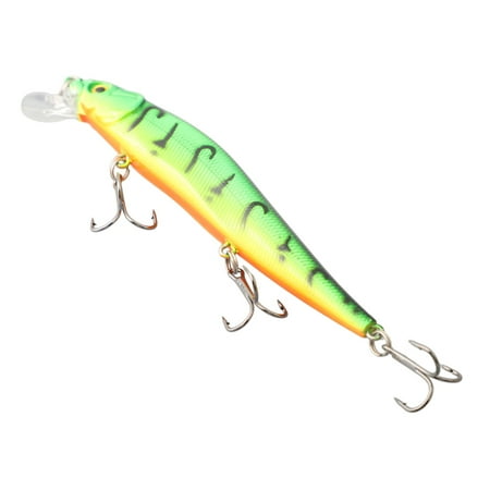 Fule Colorful Minnow Fishing Lure Artificial Bass Hard Bait 3D Eyes Fast Swimming