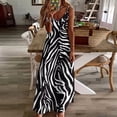 thumbnail image 3 of Animal Print Patterns Sleeveless Dress Woman Fashion Long Dresses Women's Summer Suit Dress Summer 2025 Women, 3 of 7