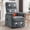 Charcoal Grey, variant on GEEYOO Power Recliner Chair for Adults with Massage and Heat,Electric Recliner Chair with Wheels and USB Ports,Small Recliner Chair for Small Spaces for Living Room,Dark Grey