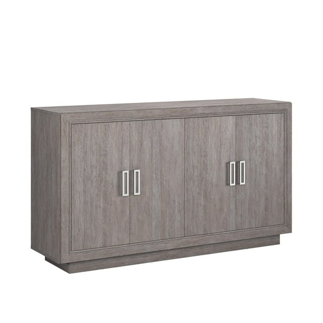 Sauder La Collection Hayes Garden Crédence, Finition Ashen Oak, 434775