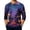Light Purple, variant on LTTVQM Long Sleeve Henley Shirts for Men 2026 Two Tone Split Ghost Halloween Print Casual Long Sleeve Athletic Stand Collar Autumn Tops Black S