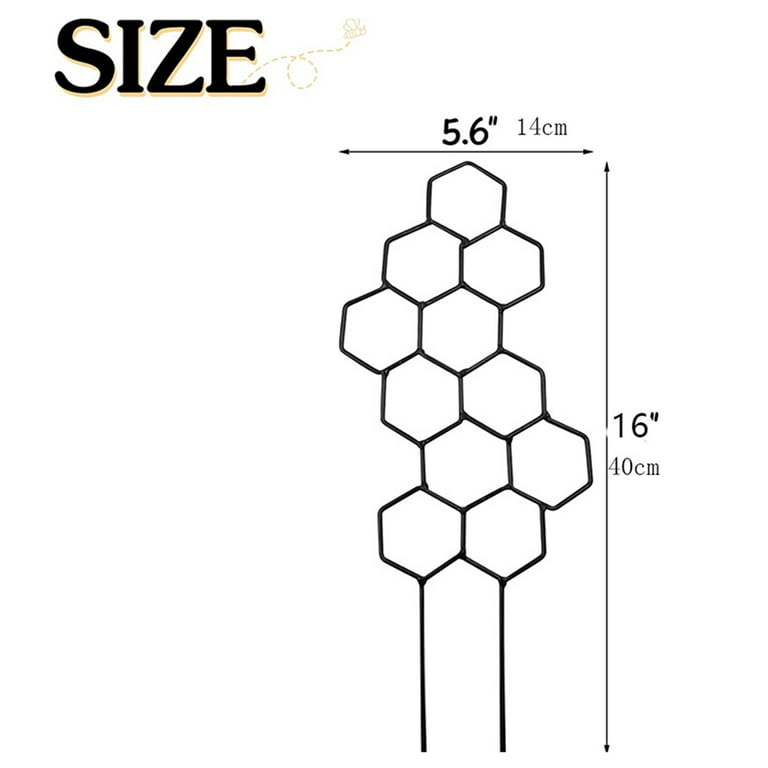 Bee Trellis and Honeycomb Pattern (2 pack)