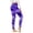 #1 Purple, variant on Luxalzxs Workout Leggings for Women Butt Lifting High Waisted Tummy Control Yoga Pants Tie-Dye Camouflage Printed Sports Running Gym Fitness Athletic Leggings