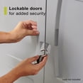 thumbnail image 5 of Rubbermaid Full Double Door Vertical 27 Cu.Ft. Garage Storage Cabinet, 5 of 7