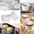 thumbnail image 4 of Ramekins GPYG Creme Brulee, 180 ml, juego de 8 unidades de porcelana, 4 of 7