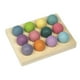 thumbnail image 3 of Tablero de clavijas de juguetes Montessori, habilidad fina, 12 bolas de arcoíris, juguetes a juego, juego de bolas de clasificación de colores, 3 of 9