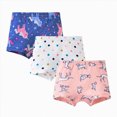 thumbnail image 2 of NIEWTR Boys Dinosaur Underwear- Soft Cartoon Colorful Boxer Shorts Briefs with Fun for Kids 2-8 Years Old Training Underwear for Toddler Boys Gifts Gifts for Boys（Light Pink，130）, 2 of 3
