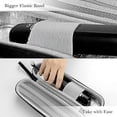 thumbnail image 4 of Electric Toothbrush Travel Case with Pocket for Charger, Compatible with Oral-B iO Series, Philip Sonicare ProtectiveClean, Hard Shell Electronic Tooth Brush Protective Storage Bag(Black), 4 of 6
