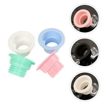 Mobutofu 20Pcs Assorted Color Tpr Silicone Sealing Rings for Dual Drain Pipe