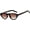 Tortoise/Gradation Brown, variant on Retro Oval  Eye Sunglasses for Women Men,Trendy Cateye Shades Small Narrow  Sun Glasses UV Protection